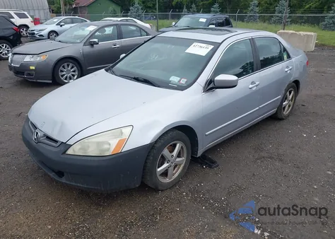 2004 Honda Accord 2.4 Ex z USA, uszkodzony, nr VIN 1HGCM566X4A135367